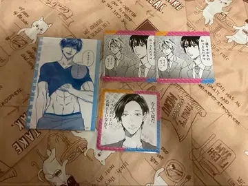 우라미치 오빠 애니 카페 코스터 엽서