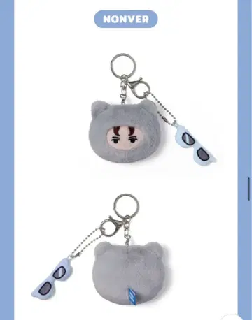 SEVENTEEN 미니틴 논버 페이스 키링