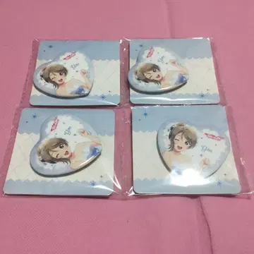 와타나베 요우 세트 모리 판타지 러브 라이브! 선샤인 하트형 캔뱃지