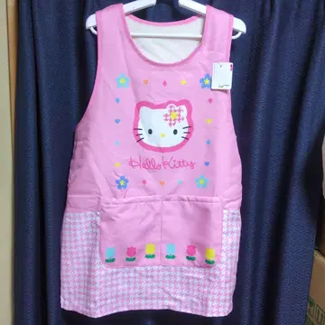 헬로키티 핑크 에이프런 M-L 사이즈 카오하나