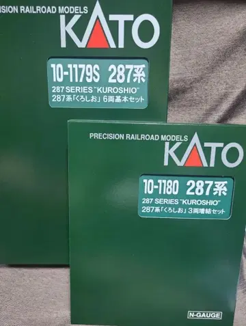 N 게이지 287계 KATO 10-1179S + 10-1180 쿠로시오