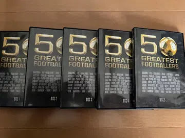[ 일본 국내 미출시 ] 50 그레이트 풋볼러즈 DVD