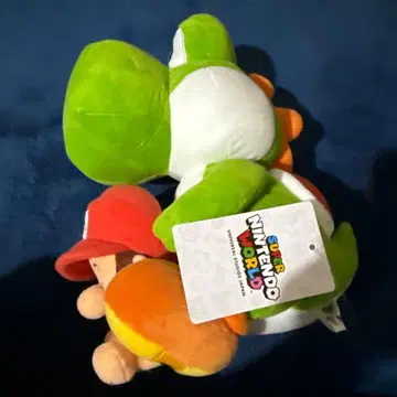 요시와 마리오 봉제 인형 약 20cm