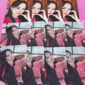 twice 트레이딩 카드 미나