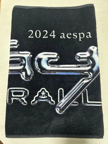 aespa 에스파 로고 타월 2024 SYNK Parallel Line