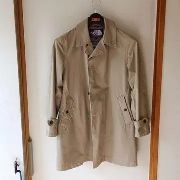 THE NORTH FACE 베이지 트렌치코트