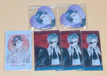 하나아와세 AGF 하트 캔뱃지 미니 브로마이드 미즈치