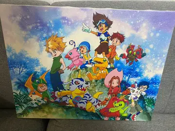 디지몬 어드벤처 캔버스 아트 보드 키 비주얼