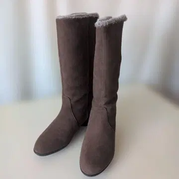 fitfit 스웨이드 미들 부츠