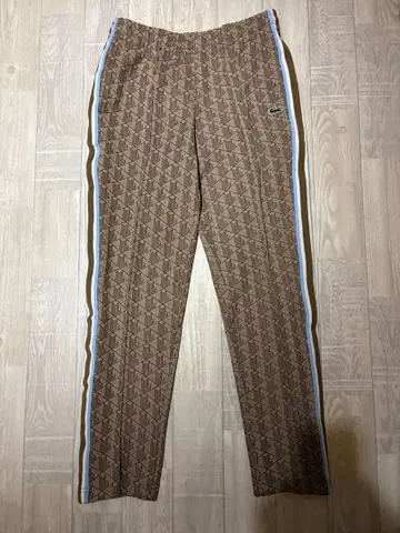 LACOSTE 라코스테 모노그램 팬츠 / 베이지