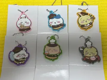 치이카와(먼작귀) Cocos 콜라보 러버 키링 전종