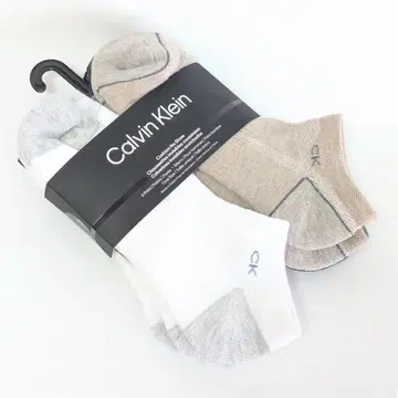 Calvin Klein 삭스 6세트 복숭아뼈 심플 양말