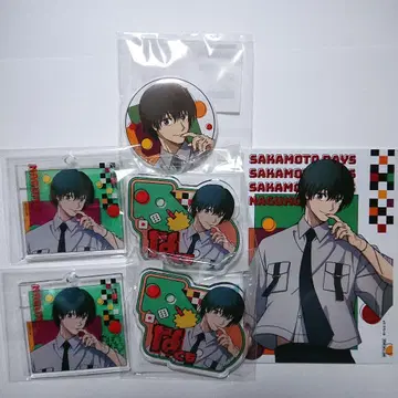 사카모토 데이즈 나구모 마루쿠지 네임 배지 아크릴 키링 캔뱃지