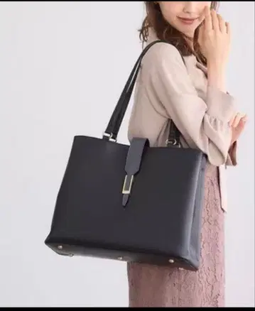 [ 12Twelve Agenda ] 미미 콜라보 배색 A4 토트백