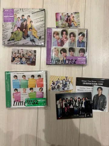 timelesz steal The Show/레시피 3 형태 세트