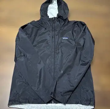 파타고니아 블랙 나일론 자켓