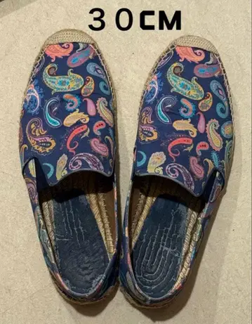 ETRO 에트로 페이즐리 무늬 슬립온 30cm