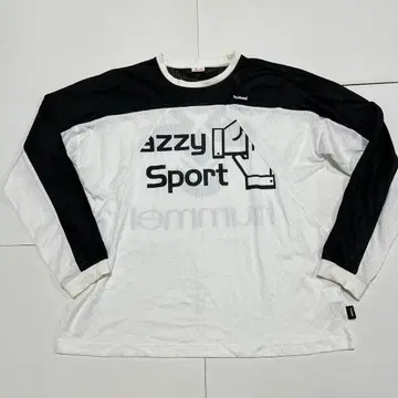 jazzy sport hummel 메쉬 슬리브 셔츠 M 사이즈 긴팔