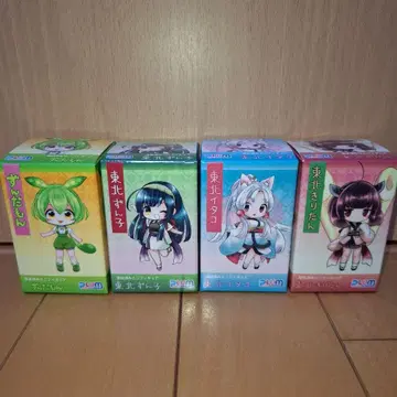 PLUM 즌다몬 즌코 이타코 키리탄 도호쿠 4자매 피규어 세트