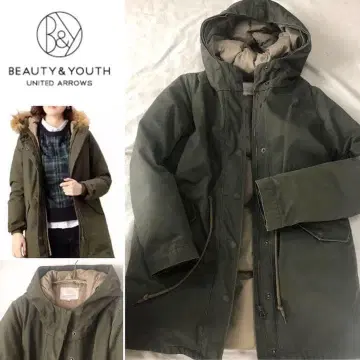 BEAUTY&YOUTH 유나이티드 애로우즈 다운 코트 다운 자켓