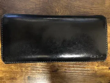 Paul Smith 블랙 가죽 접이식 지갑