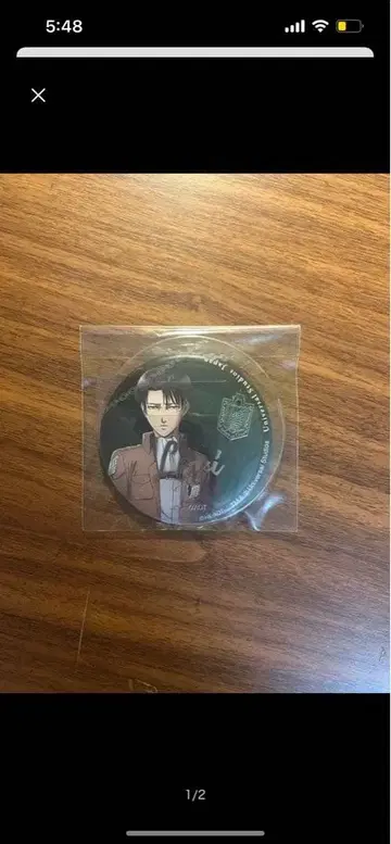 리바이 캔뱃지 USJ