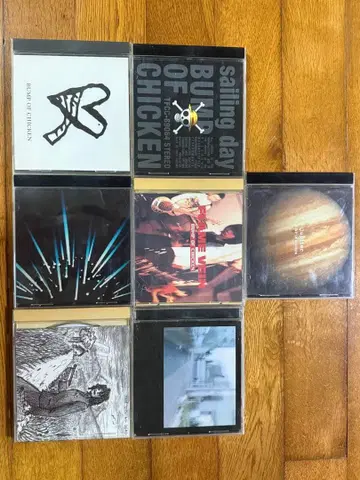 BUMP OF CHICKEN CD 세트 (한정판 포함)