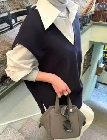 새상품급 YONFA 쿠코 베스트 네이비