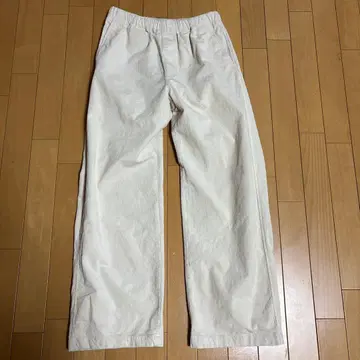 [ 무인양품 ] 스트레치 코듀로이 이지 스트레이트 팬츠 아이보리 M