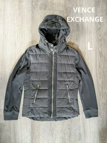 VENCE EXCHANGE  패딩 자켓 블랙