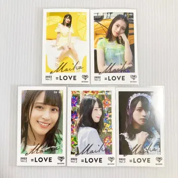 사사키 마이카 미니 포토 미니 포토 카드 vol 2 컴프 이콜럽
