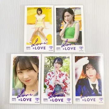 노구치 이오리 미니 포토 미니 포토 카드 vol 2 컴프 이코러브