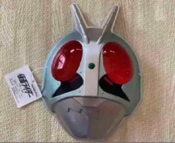 가면라이더 헬멧 실버 빨간색