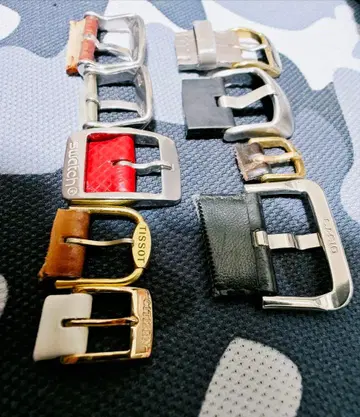 시계 벨트용 버클 금장 장식 부품 9개 세트 묶음 판매