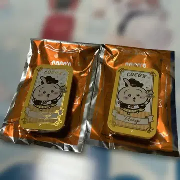 Coco's 토끼 캐릭터 캔 2개 세트