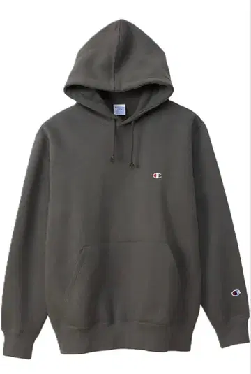 챔피온 그레이 후드 부착 후드티