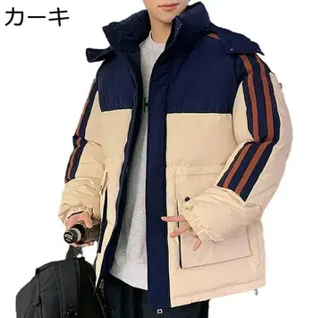 패딩 자켓 남성용 블루종 점퍼 가을 겨울용 두꺼운 원단 방한 방풍