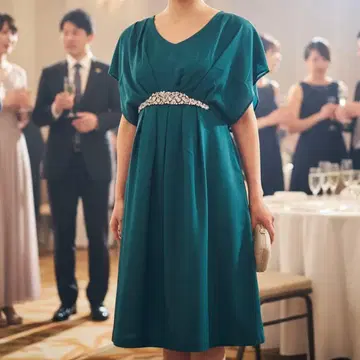 스트로베리 필드 슬리브리스 원피스 드레스 5906