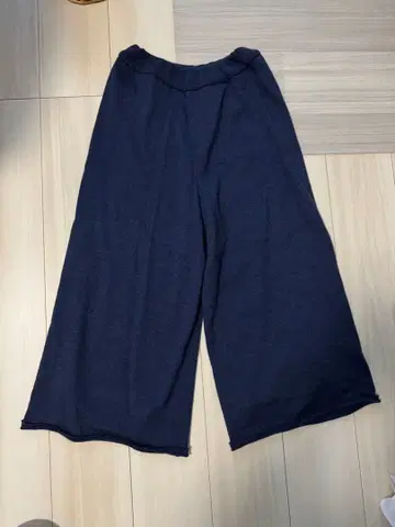 마드모아젤 논논 울 와이드 팬츠