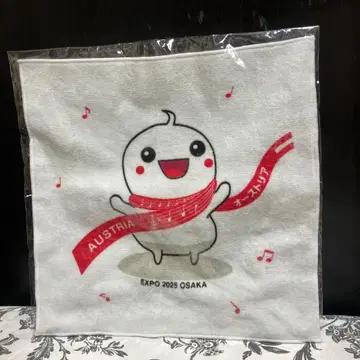 만박 오스트리아관 타월 손수건 1개 EXPO2025 오사카 간사이 만박
