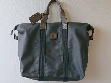 [ 새상품급 ] [ 던힐 ] 보스턴 백 겸 토트백 PVC 소재 대용량