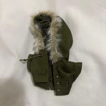 10cm~12cm 봉제 인형용 모즈 코트 카키