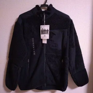 UNIQLO 콤비네이션 플리스 자켓 블랙