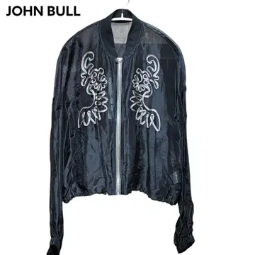 [ 미사용 택 포함 ] 젬블 Jhonbull 시스루 블루종 F 사이즈