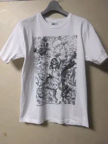 시로 마사무네의 세계전 가와무라 야스스케 콜라보 T셔츠 공각기동대