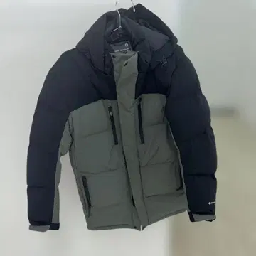 워크맨 다운 자켓 블랙/그레이 3L