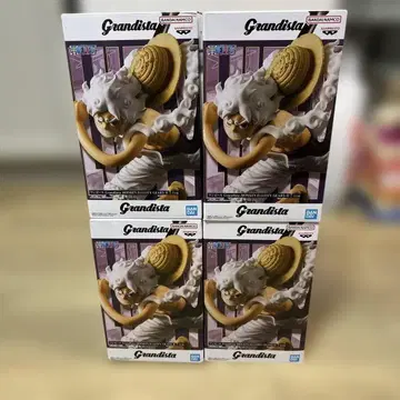 [미개봉] [4개 세트] Grandista 루피 피규어