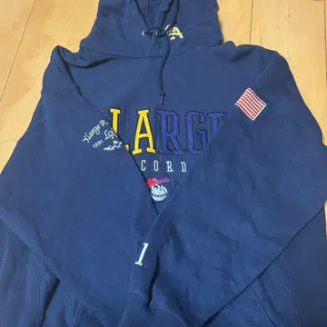 XLARGE 네이비 후드티 M 사이즈