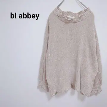 비어비 [3L] 니트 긴팔 빅 사이즈 풀오버 폴리에스테르 100%