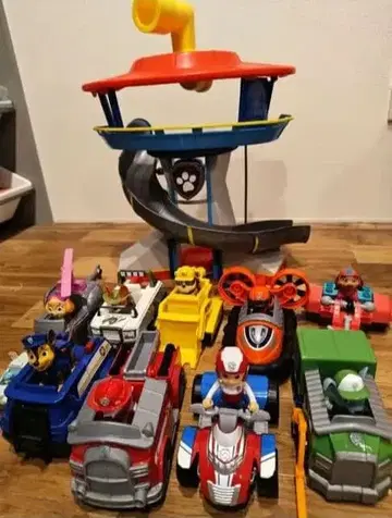 파우패트롤 차량 세트